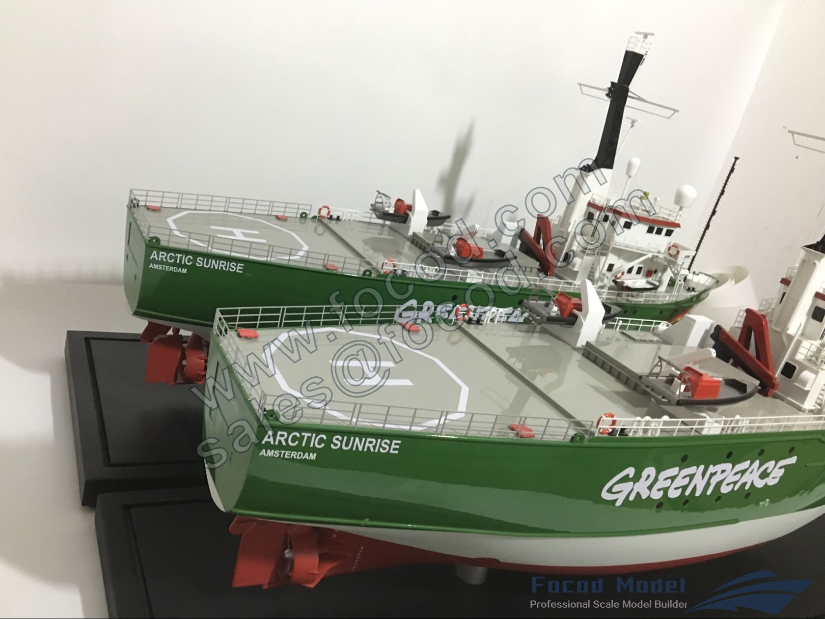custom made model of Arctic考察船